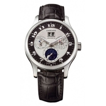 Chopard L.U.C Lunar One Silver and Black Dial Automatic Men's Watch